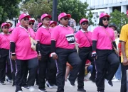 SMAN 2 Jayapura Turunkan 5 Regu Meriahkan Lomba Gerak Jalan Peringatan HUT RI Ke-80