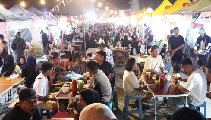 Berbagai jenis kuliner nesional dan lokal tersedia di Event East Phoria Fest “KO BAHAYA”