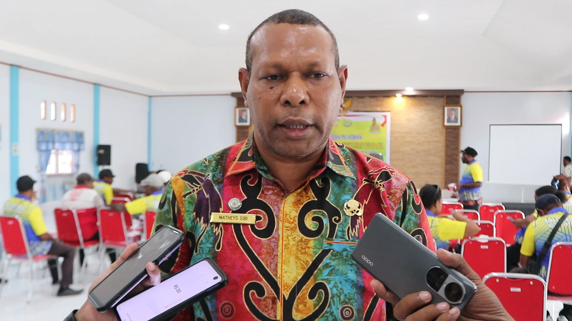 Matheys Sibi, S.ST.Pi, M.Si (Kadis Perikanan Kota Jayapura)