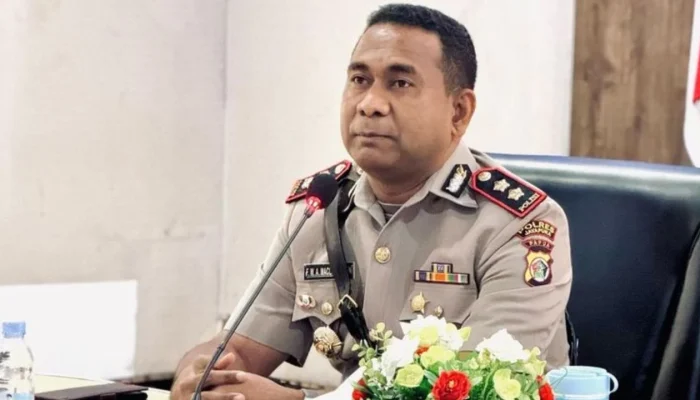 Kapolresta Jayapura Kota Kombes Pol Fredrickus W.A. Maclarimboen, S.I.K., M.H., CPHR 