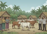 Warga Hulung Pertanyakan Transparansi Bantuan Sapi ADD/DD 2024
