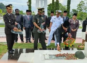 Pimpin Tabur Bunga di TMP, Ini Imbauan Wawali Jayapura di Peringatan Hari Pahlawan ke-80