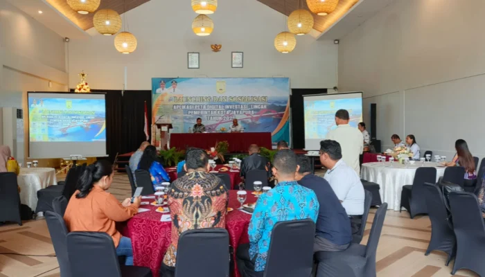 Dorong Investasi, DPMPTSP Jayapura Resmi Kenalkan Aplikasi Peta Digital “Lincah”