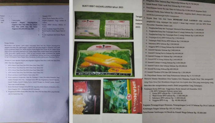 Masyarakat Bawa Dugaan Korupsi ADD DD Kades Tala Sejak 2022-2025 ke Jalur Hukum