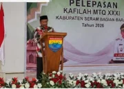 Asri Arman Resmi Lepas Kafilah MTQ SBB, Optimistis Harumkan Nama Daerah