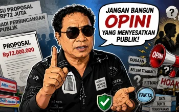 Rutumalessy: Jangan Jadikan Proposal Rp72 Juta Sebagai Alat Serangan Politik