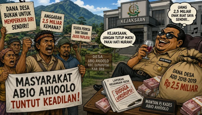 Warga Abio Ahioolo Desak Kejaksaan Tuntaskan Dugaan Korupsi Dana Desa Rp2,5 Miliar