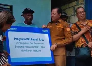 Atasi Stunting, BRI Peduli Bagikan Jamban Sehat Bagi Warga Kota Jayapura